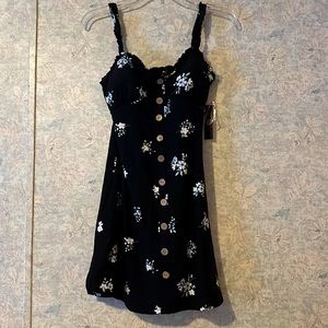 Floral mini Dress size Small